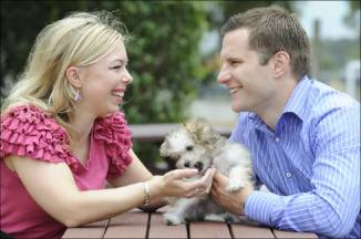 Alex Hawke and his ex-wife. At least it lasted longer than a Kardashian marraige... just