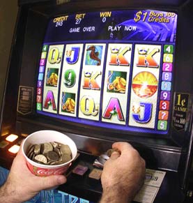 Cup'a'Soup for dinner tinight kids, cos daddy fed the pokie a Cup'a'Change