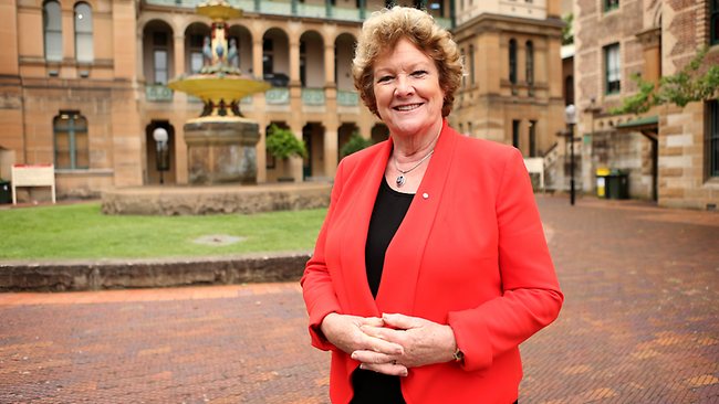 Jillian Skinner outside Cremorne Community Mental Health Centre - They have been waiting over 2 years for her reinstate full operations as she promised, and that's in her own electorate...