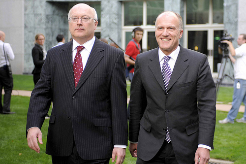 Huge phone bills and hot air - Stage managers Brandis and Abetz