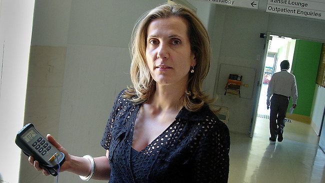 Kathy "Are you sure this is an EFTPOS machine?" Jackson