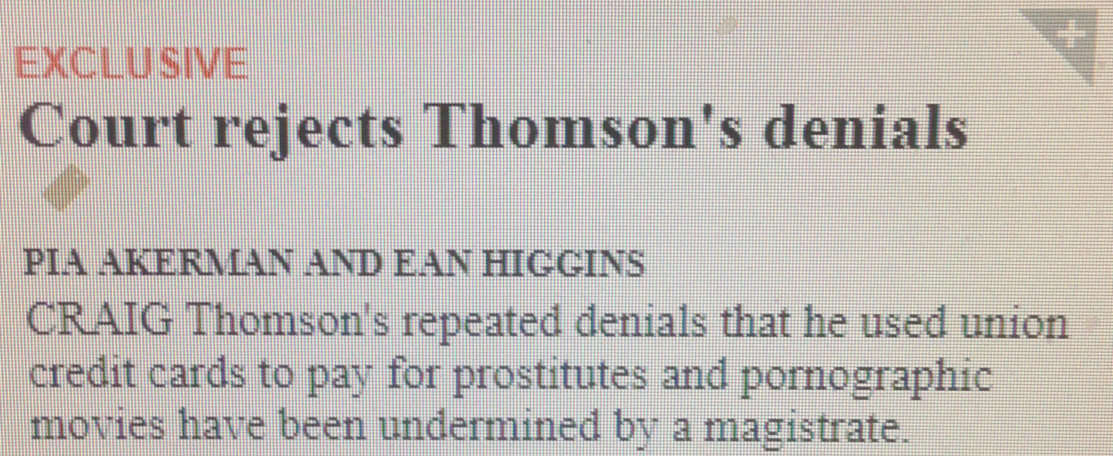 Exclusive??? Really???