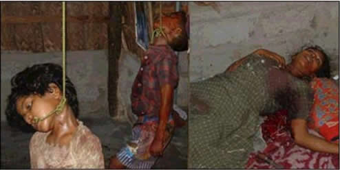 A massacred Sri Lankan family