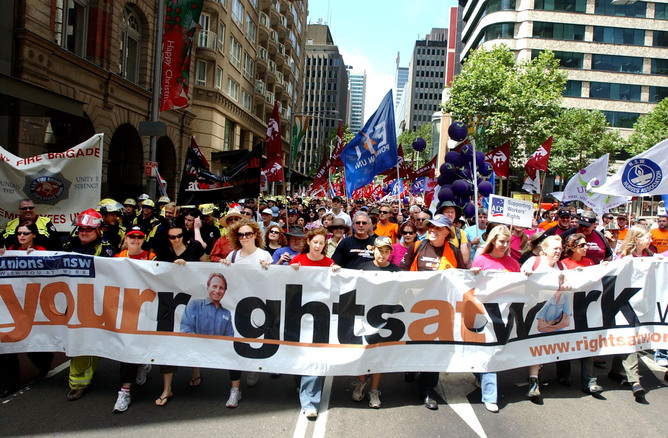 Campaigning against Workchoices may have interested more than a few members...