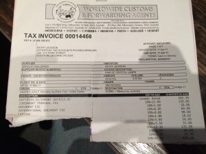 Freight Document pg 1