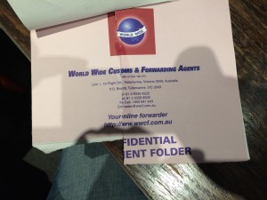 Freight Document page 2