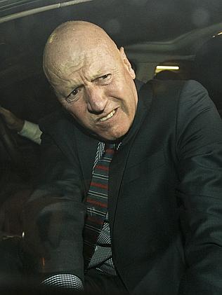 Chris Hartcher orders a McHappy meal Image News Ltd