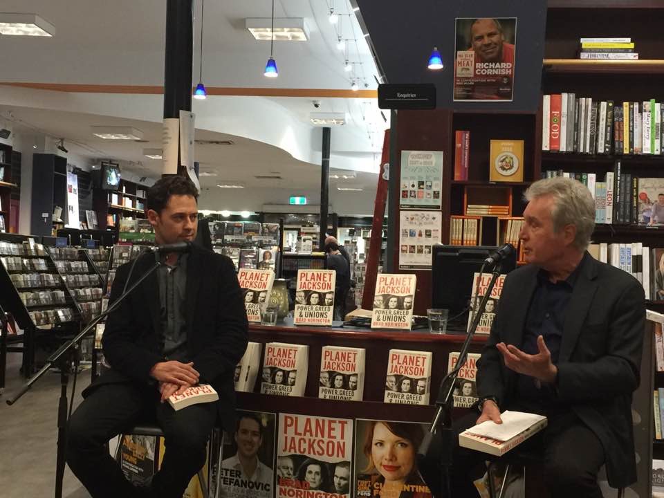 Norington on the self-promotion and book tour with Nick McKenzie from Fairfax